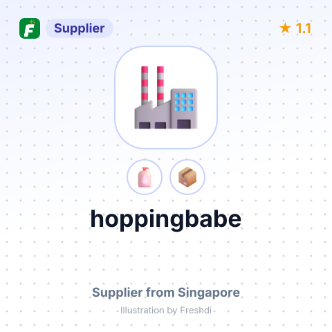 hoppingbabe – summary card, no photo uploaded yet