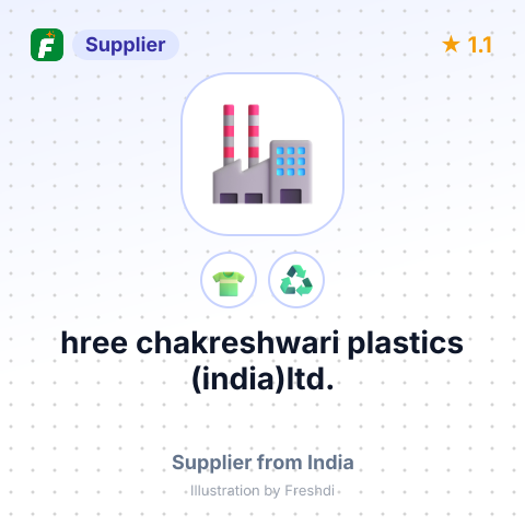 hree chakreshwari plastics (india)ltd. – summary card, no photo uploaded yet