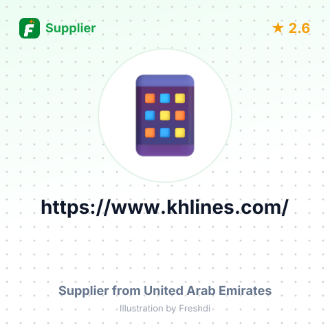 https://www.khlines.com/ – summary card, no photo uploaded yet