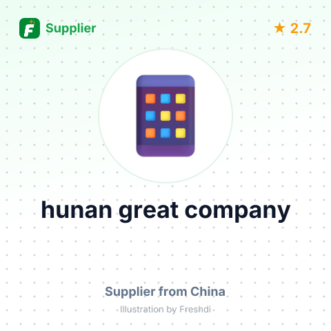 hunan great company – summary card, no photo uploaded yet