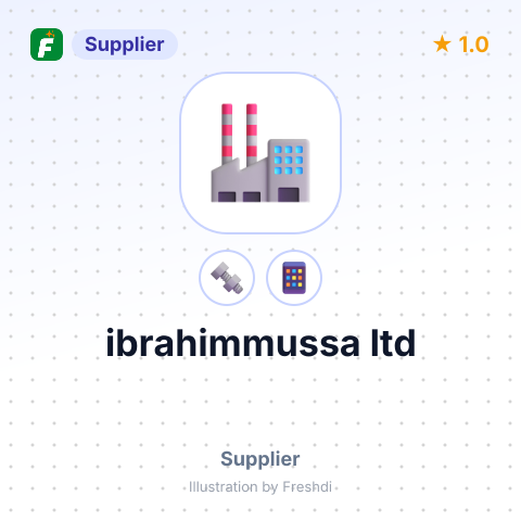 ibrahimmussa ltd – summary card, no photo uploaded yet