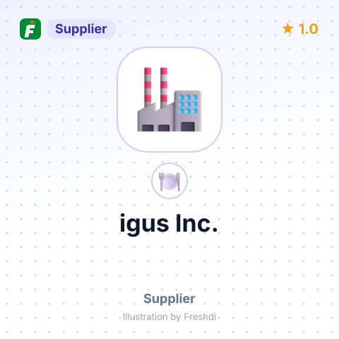 igus Inc. – summary card, no photo uploaded yet