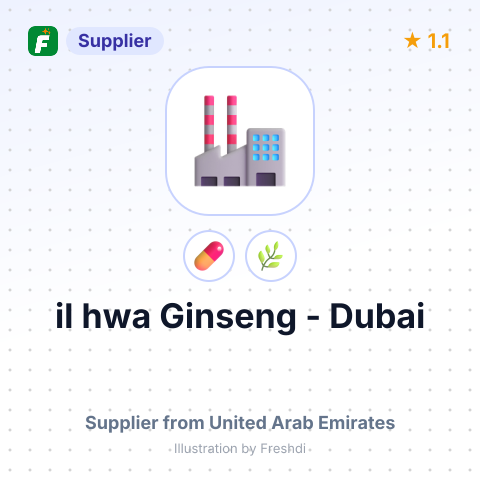 il hwa Ginseng - Dubai – summary card, no photo uploaded yet