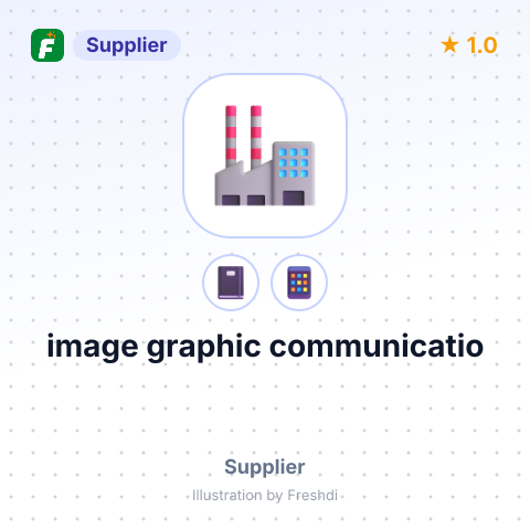 image graphic communicatio – summary card, no photo uploaded yet