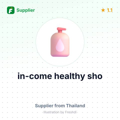 in-come healthy sho – summary card, no photo uploaded yet