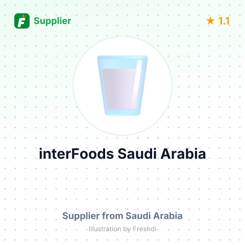 interFoods Saudi Arabia – summary card, no photo uploaded yet