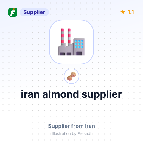 iran almond supplier – summary card, no photo uploaded yet