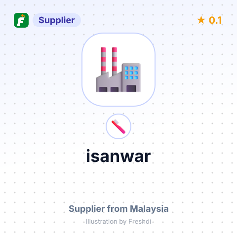 isanwar – summary card, no photo uploaded yet