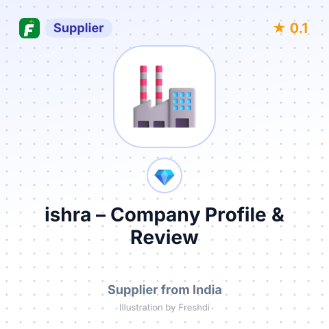 ishra – summary card, no photo uploaded yet