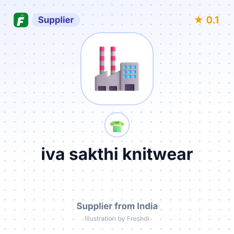 iva sakthi knitwear – summary card, no photo uploaded yet