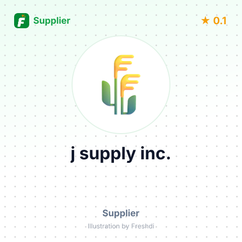 j supply inc. – summary card, no photo uploaded yet