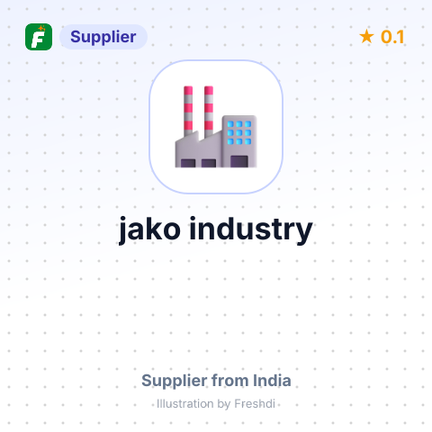 jako industry – summary card, no photo uploaded yet