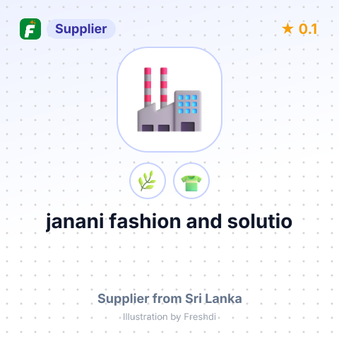 janani fashion and solutio – summary card, no photo uploaded yet