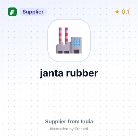 janta rubber – summary card, no photo uploaded yet