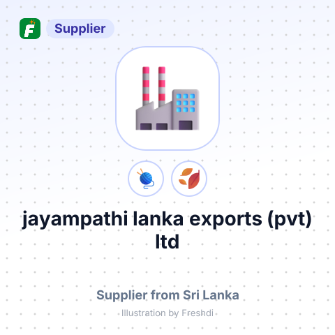 jayampathi lanka exports (pvt) ltd – summary card, no photo uploaded yet