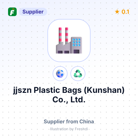 jjszn Plastic Bags (Kunshan) Co., Ltd. – summary card, no photo uploaded yet