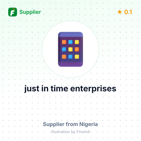 just in time enterprises – summary card, no photo uploaded yet