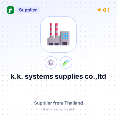 k.k. systems supplies co.,ltd – summary card, no photo uploaded yet