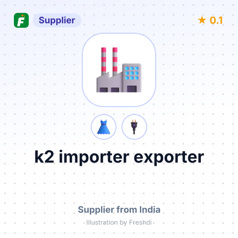 k2 importer exporter – summary card, no photo uploaded yet