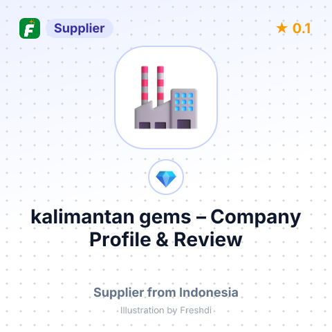 kalimantan gems – summary card, no photo uploaded yet