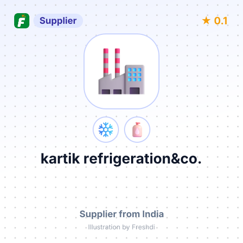 kartik refrigeration&co. – summary card, no photo uploaded yet