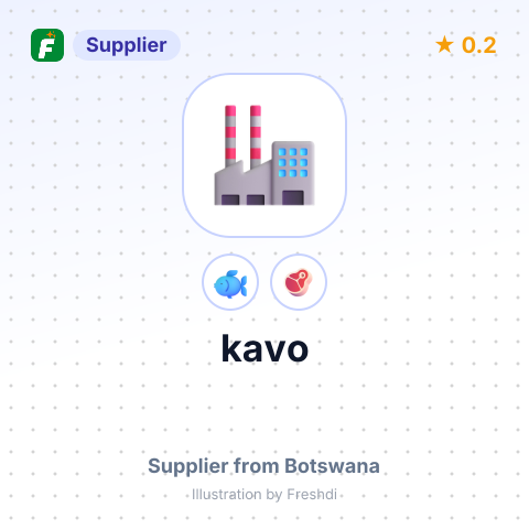 kavo – summary card, no photo uploaded yet