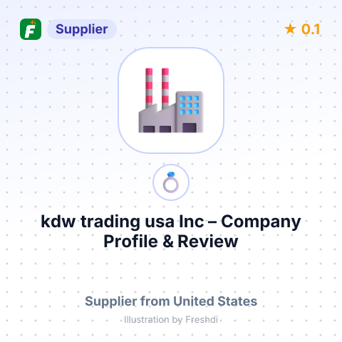 kdw trading usa, Inc – summary card, no photo uploaded yet