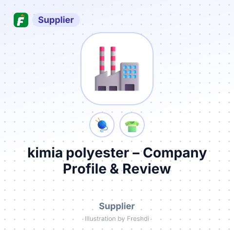 kimia polyester – summary card, no photo uploaded yet