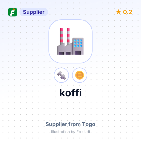 koffi – summary card, no photo uploaded yet