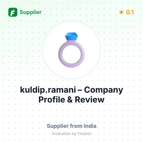 kuldip.ramani – summary card, no photo uploaded yet