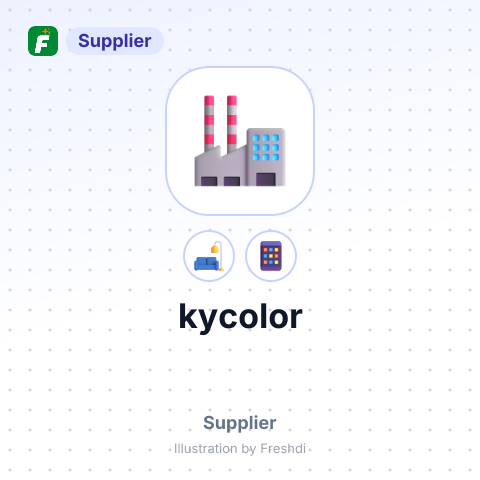 kycolor – summary card, no photo uploaded yet