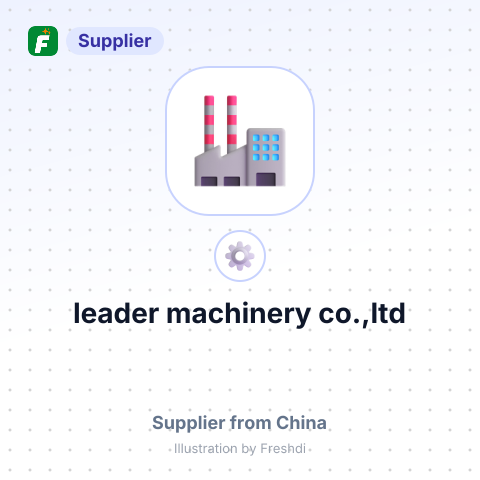 leader machinery co.,ltd – summary card, no photo uploaded yet