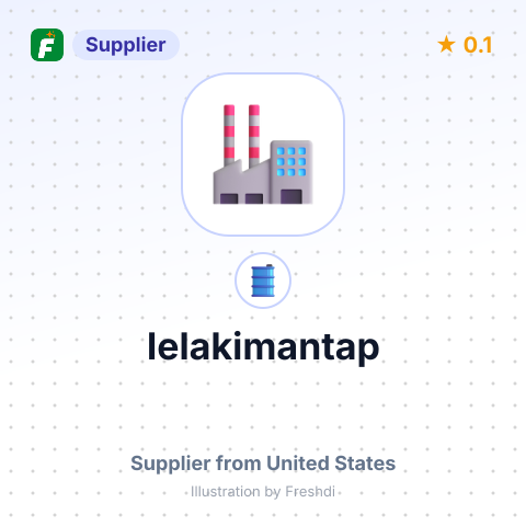 lelakimantap – summary card, no photo uploaded yet
