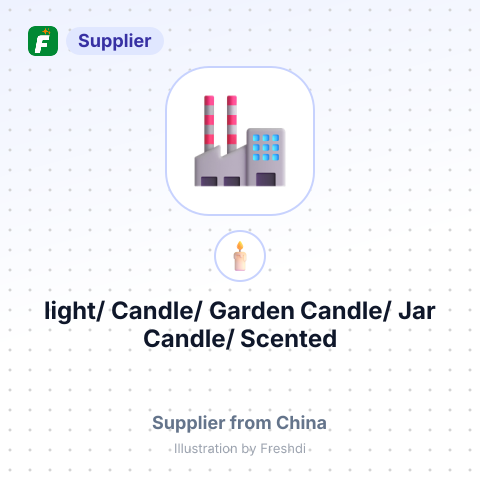 light/ Candle/ Garden Candle/ Jar Candle/ Scented Candle – summary card, no photo uploaded yet