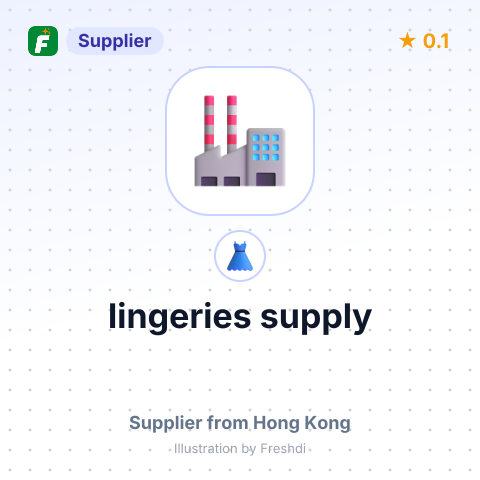 lingeries supply – summary card, no photo uploaded yet