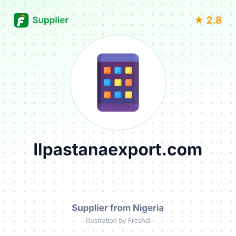 llpastanaexport.com – summary card, no photo uploaded yet