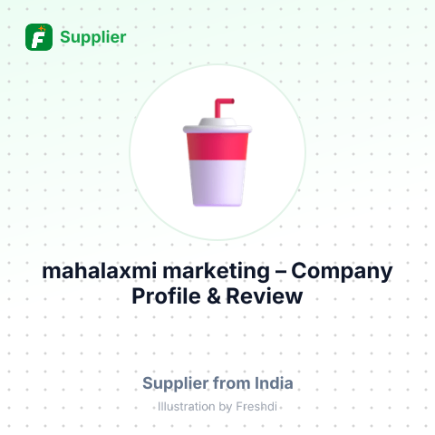 mahalaxmi marketing – summary card, no photo uploaded yet