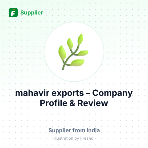 mahavir exports – summary card, no photo uploaded yet