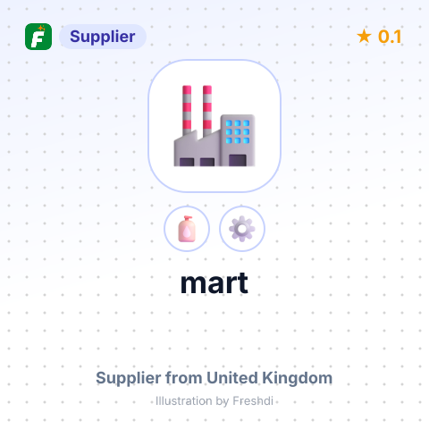 mart – summary card, no photo uploaded yet