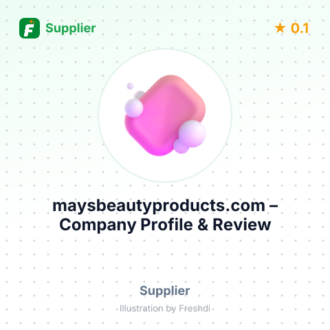 maysbeautyproducts.com – summary card, no photo uploaded yet