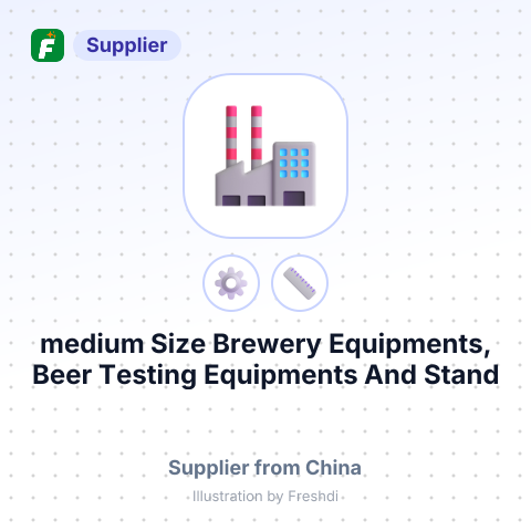 medium Size Brewery Equipments, Beer Testing Equipments And Stand – summary card, no photo uploaded yet