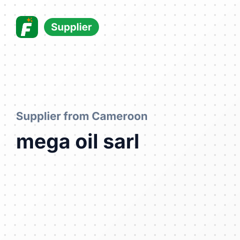 mega oil sarl – summary card, no photo uploaded yet