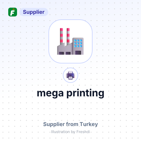 mega printing – summary card, no photo uploaded yet
