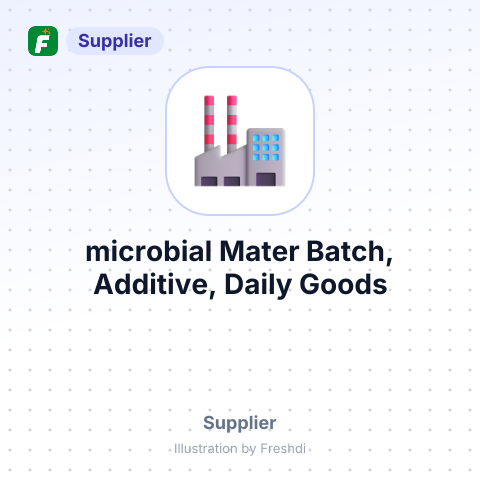 microbial Mater Batch, Additive, Daily Goods – summary card, no photo uploaded yet
