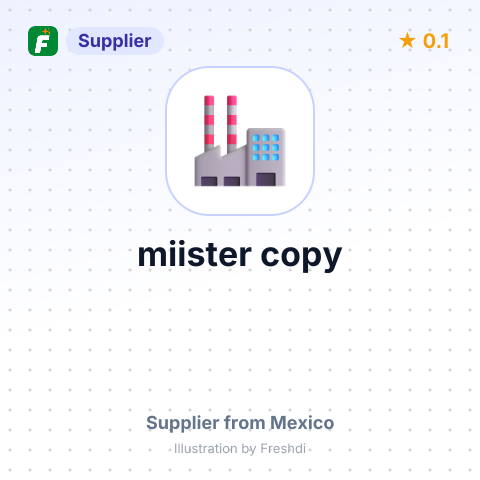 miister copy – summary card, no photo uploaded yet