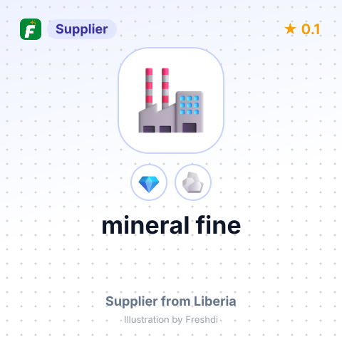 mineral fine – summary card, no photo uploaded yet