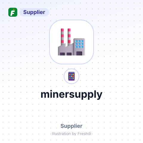 minersupply – summary card, no photo uploaded yet