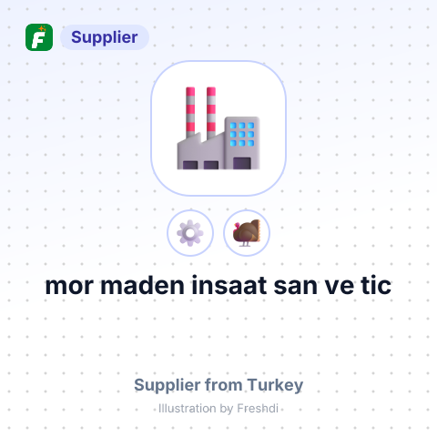 mor maden insaat san ve tic – summary card, no photo uploaded yet
