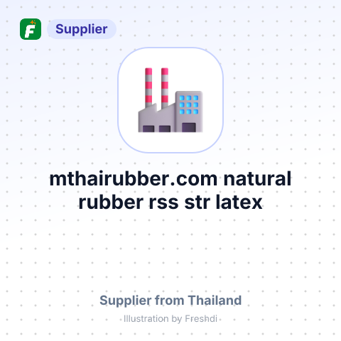 mthairubber.com natural rubber rss str latex – summary card, no photo uploaded yet
