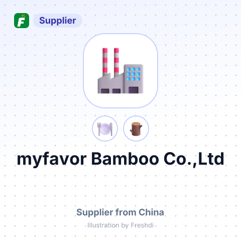 myfavor Bamboo Co.,Ltd – summary card, no photo uploaded yet